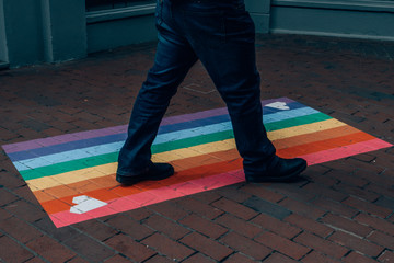 protest against LGBT