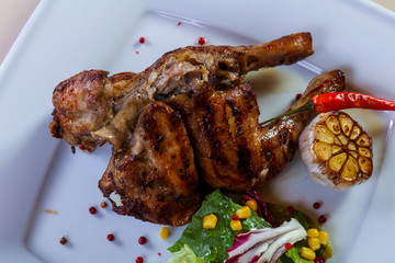 Grilled chicken legs