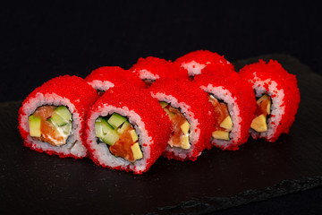 Japanese roll with avocado