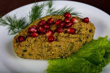 Geogrian traditional Pkhali