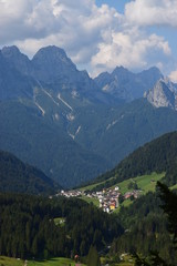 Fototapeta na wymiar Friuli - Forni Avoltri (frazione di Collina)