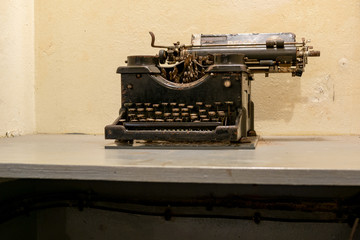 Fototapeta na wymiar machine a écrire 