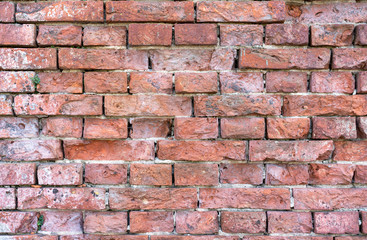 Obraz premium Background of old vintage dirty brick wall