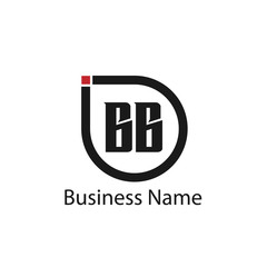 Initial Letter BB Logo Template Design