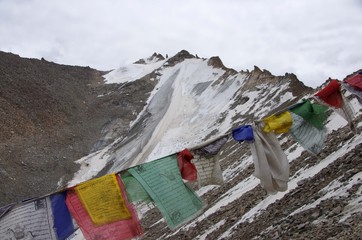 The Khardungla pass in Ladakh, in India