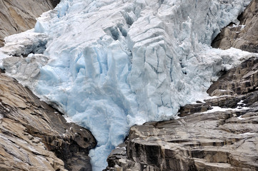 Fototapeta na wymiar glacier jostedal