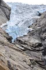 Fototapeta na wymiar glacier jostedal