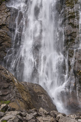 Parcines Waterfall in Vinschgau, South Tyrol
