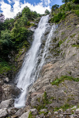 Fototapeta na wymiar Parcines Waterfall