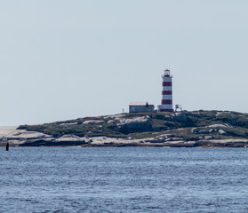 Oldest lighthouse in Canada, old sambro, summer, nova scotia