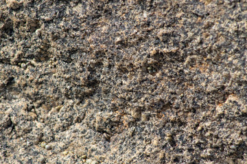 Closeup granite stone, summer sun, no people.