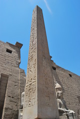 Ancient Obelisk, Luxor Temple, Egypt