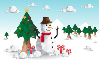 merry christmas design concetp