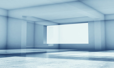 Abstract blue high-tech digital background 3d