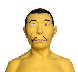 Asian bust for study in school and college