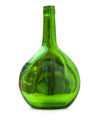 Glass bottle green. Glass bottle