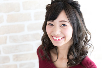 young asian woman hair style image