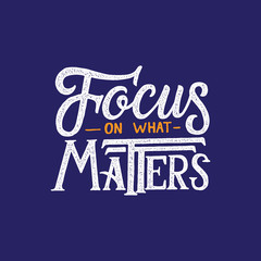 Typography / Hand lettering Quote 