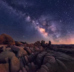 Milky Way over Johua Tree National Park in Arizona © Saptashaw