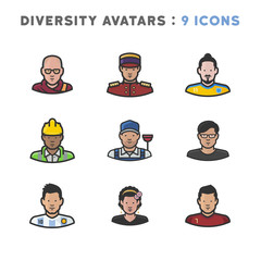Diversity Avatars 23