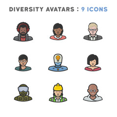 Diversity Avatars 20