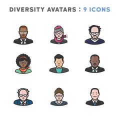 Diversity Avatars 14