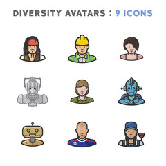 Diversity Avatars 13
