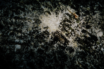 Old grunge stone wall texture and pattern background for halloween design and text