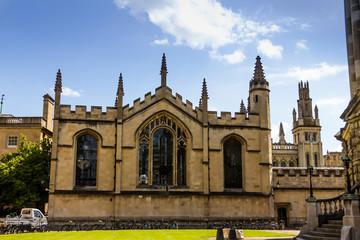 Fototapeta na wymiar Bodleian Libraries . Oxford