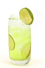 Fresh lemon juice cool drink