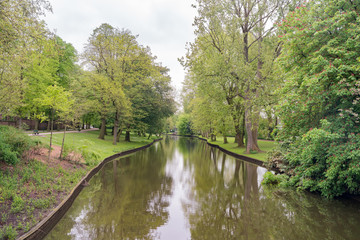 Public park near the Brugge station