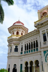 Fototapeta na wymiar Palace of Valle, palacia de valle in punta gorda, Cienfuegos, CUBA