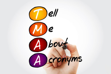 TMAA - Tell Me About Acronyms, acronym concept