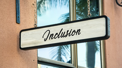 Schild 341 - Inclusion