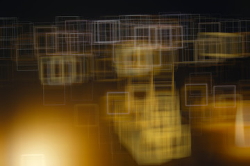 multicolored abstract network background / modern technological background, abstraction blurred unusual concept speed