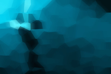 blue abstract mosaic background / spring business background, design lines broken wallpaper, blue gradient light