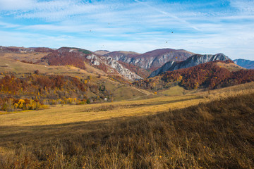 Obraz premium Autumn countryside landscape