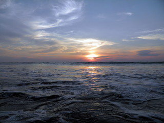 Obraz premium Sunset at the sea (Thailand , Phuket)