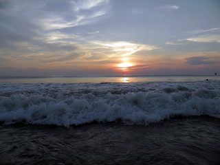 Obraz premium Sunset at the sea (Thailand , Phuket)