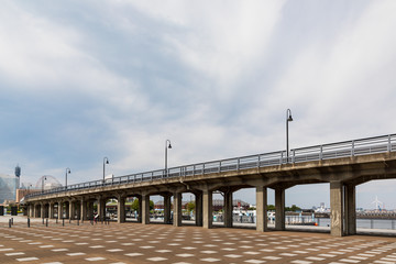 (神奈川県ｰ都市風景)みなとみらい周辺の風景５