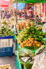 Thai fruit market