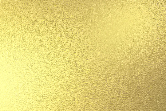 Gold Foil Texture 3D Illustration 