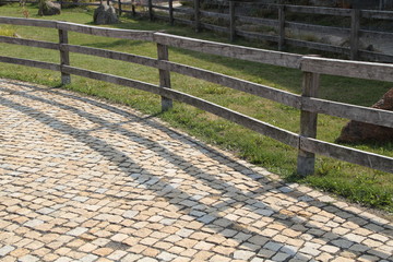 Gartenzaun aus Holz 3