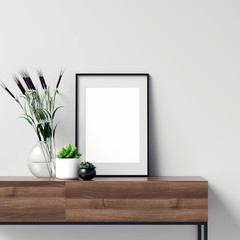 Frame Mockup Interior Scene