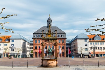 Naklejka premium Hanauer Rathausplatz