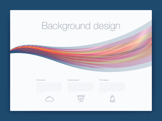 Futuristic user interface. UI Technology background vector