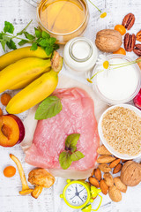 Food containing melatonin