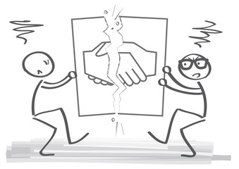 Entlassung - Partnerschaft aufkündigen