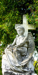 Angel on the cemetery