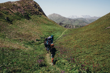 vacation in mountains